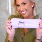Savannah Chrisley Instagram - It's finally here! My first Skincare products for @sassybysavannah 😭 I'm so excited! The Pamper Yourself kit includes a Melting Cleansing Balm, Hydrating Clay Mask and a spa headband 💜 ••• This melting balm…I CANT EVEN!! Head to sassybysavannah.com NOW