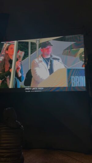 Scooter Braun Instagram - This weekend I had the honor of meeting the most genuine authentic guy who left his life to support our people 
And to show up when his industry wouldn’t even take a stand 
While I had the honor of accompanying him and watching many people thank him for his work and outstanding support he said something so powerful and I’m hoping he isn’t mad I’m writing this but he said and I quote “you all keep thanking me for what I do but you are the real heroes I can delete a comment but u can’t delete a bullet “ 
I was lucky to take part in his trip and understand what a great guy he is 
And today he took the stand at the hostage square and spoke to the families of the hostages (something I was personally grateful for being as my friend is still being held hostage) and he touched many hearts and continues to 
@scooterbraun you are amazing and thank u for everything u do