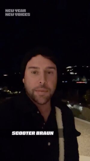 Scooter Braun Instagram - We are beyond lucky to have @scooterbraun as one of our own. Not only has Scooter devoted his time and energy to fighting for Israel, but his Instagram content is a game changer.