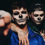 Sebastián Villalobos Instagram - 💀☠️ "Los monstruos y los fantasmas son reales. Viven dentro de nosotros. Y, a veces, ganan" 💀☠️ Miami, Florida