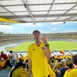 Sebastián Villalobos Instagram - HY CUMPLÍ UN SUEÑO DE NIÑO 🥺🔥 QUÉ CHIMBA MI PRIMERA VEZ EN UN ESTADIO VIENDO FUTBOL Y QUÉ MEJOR MANERA QUE VIENDO A LA SELE 🫶🏼🇨🇴✨ ENTRE GRITOS, BATALLAS DE CERVEZA, RISAS, SUFRIDERA, INSULTOS, CELEBRACIONES… HOY NO GANAMOS, PERO FUE UN GRAN PARTIDO Y ME LO DISFRUTÉ DE INICIO A FIN, QUIERO YA IR AL PRÓXIMOOOOOO ⚽️🇨🇴 Barranquilla Atlantico