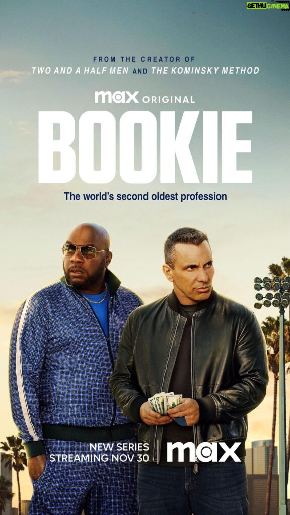 Sebastian Maniscalco Instagram - Welcome to the world of sports betting. They had to end the actors strike so I could tell you about this. On November 30th it’s time for #BOOKIE. @streamonmax @sportsonmax @omarjdorsey #chucklorre