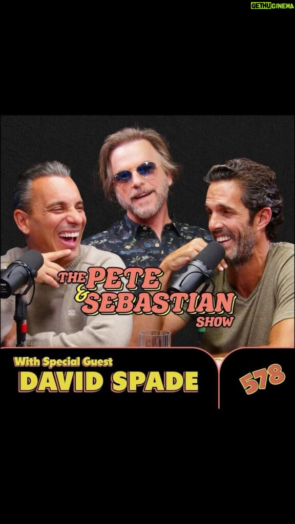 Sebastian Maniscalco Instagram - Do you edit yourself before you speak? @davidspade is on this week’s #thepeteandsebastianshow - watch and stream at link in bio