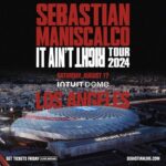 Sebastian Maniscalco Instagram – Presale tickets are happening RIGHT now with code: RIGHT for my August 17th show at @intuitdome!
 
It Ain’t Right Tour 2024 tickets and info at SebastianLive.com
 
Tell me what ain’t right in your town below. 

#ItAintRight