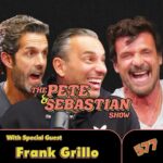 Sebastian Maniscalco Instagram – Not sure if ‘lucky’ is the right word here

New episode of #thepeteandsebastianshow with special guest #frankgrillo is out now! Watch and stream at link in bio