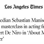 Sebastian Maniscalco Instagram – Family, to me, means a lot. It means everything, really. I always believe in family.

About My Father is now playing in movie theaters everywhere. Thank you to everyone who has gone out to see it and tagged me in your photos!

Read the full write-up in today’s Sunday edition of the @latimes.

✏️ @tgreiving 
📷 @dania_maxwell  #AboutMyFather