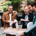 Sebastian Maniscalco Instagram – @barstoolsports One Bite Pizza Review in NYC with @stoolpresidente and @aboutmyfather. What’s your favorite pizza spot?

📷 @johanyjutras New York, New York