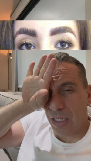 Sebastian Maniscalco Instagram - Laminated eyebrows? You doing this??