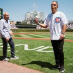 Sebastian Maniscalco Instagram – Go Cubs Go! Threw out the first pitch in the Chicago @Cubs game today against the Miami @marlins. 

📷 @dirksenphoto & @johanyjutras Wrigley Field