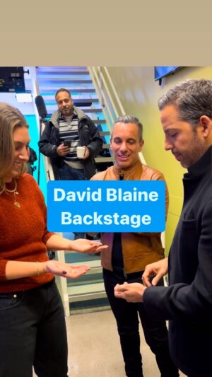 Sebastian Maniscalco Instagram - Our minds were blown! 🤯🤯 @davidblaine @sebastiancomedy