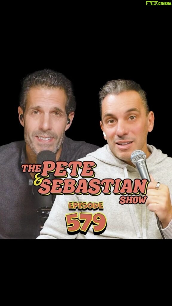 Sebastian Maniscalco Instagram - Has anyone fallen over from holding in a sneeze? Stream / Watch the new episode at link in bio. #thepeteandsebastianshow