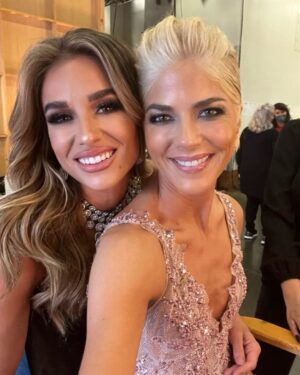 Selma Blair Instagram - My final waltz. Girlhood dreams realized. And making new friends in all of you is my honor. And I hold you all dear. Forever. From the first week to the last.♥️ @dancingwiththestars @disneyplus 

Image one: Selma has short blonde hair and is wearing a long pink dress while holding a cane in her left hand and being lifted and held in the air. 

Image two: Selma and Sasha are dancing on stage while Selma’s pink dress twirls.

Image three: Jessie James Decker has long brown hair and is smiling while standing behind Selma to her left.

Image four: Gabby Whitney has long brown hair and is smiling while standing next Selma to her left.

Image five: Selma stands on the left with her arm around Joseph Baena whole is smiling and wearing a white tank top.

Image six: Jordin Sparks is on the left wearing a white dress and smiling. Emma Slater, standing in the middle, has long blonde hair and is smiling. Selma is standing on the right smiling.

Image seven: Carrie Ann Inaba stands on stage on the left with her hair up and parted in the middle while Selma is on the right.

Image eight: Arthur is a standing on the left in a white shirt and has short brown hair. Ruby Rose also has short brown hair and is standing in the middle with her arms around Arthur and Selma.

Image nine: Selma has slicked back short blonde hair and is standing on the left in a pink dress. Shangela is on the right wearing a purple dress with her short dark hair styled with waves. 

Image ten: Photo of the cast on stage taken from balcony. Selma stands in the middle wearing a long pink dress.