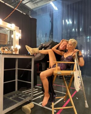 Selma Blair Instagram - Bond night with my loves and one very special angel. 🤍 @dancingwiththestars