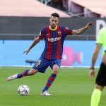 Sergio Busquets Instagram - Contento por la victoria y por estar de nuevo ayudando al equipo #forçabarça 🔵🔴