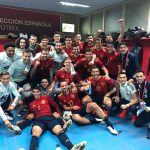 Sergio Busquets Instagram - Vamos equipo!!! Partidazo y objetivo cumplido 🔝🇪🇸 🍍 @sefutbol