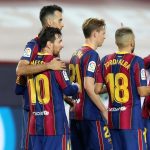 Sergio Busquets Instagram - Victoria importante antes del parón +3 #forçabarça🔵🔴