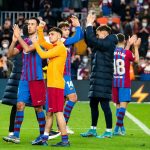 Sergio Busquets Instagram - Gran partido de todo el equipo y gran ambiente en el Camp Nou. Siempre juntos somos mas fuertes 🔵🔴 #forçabarça +3