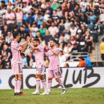 Sergio Busquets Instagram - Gran partido de todo el equipo y a la primera final! Vamos @intermiamicf a por ella 💪🏽🩷🖤