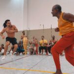 Sergio Malheiros Instagram – “Fazer nas ruas e praças públicas exercícios de agilidade destreza e corporal conhecidos pela denominação capoeiragem; andar em correrias, com armas ou instrumentos capazes de produzir lesão corporal, provocando tumultos ou desordens, ameaçando pessoa certa ou incerta ou incutindo temor de algum mal: 
Pena – Prisão de dois a seis meses.” 

Código penal brasileiro de 1890 🤦🏾