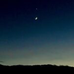 Seth Green Instagram - Moon is doing it tonight. Nice side of Venus.