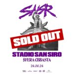 Sfera Ebbasta Instagram - Spero di continuare ad avere le stesse paure che avevo prima di salire sul palco prima di Marra nel 2015. Le stesse paure che avevo prima che uscisse questo disco E le stesse paure che ho avuto quando mi hanno proposto il concerto a San Siro. X2VR é il disco più ascoltato di sempre in un giorno su Spotify Italia. San Siro é sold out in meno di 24h. Grazie a tutti. MONEY GANG FINCHÉ SIAMO VIVI 🩸