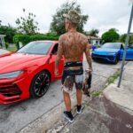 Sfera Ebbasta Instagram - Ripensavo alle sere nella via 💭 Miami, Florida