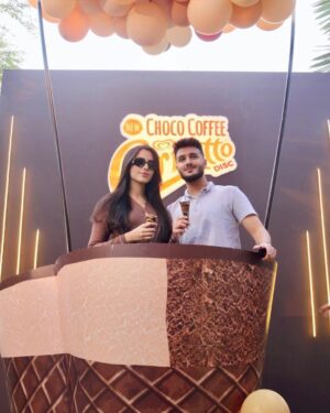 Shahveer Jaffery Instagram - Beautiful people all around ❤️

#cornettoconnect23 
#cornettochococoffee
#Cornettopk
#Connect23
#CornettoConnect23
#brewedforyou
@Cornettopk