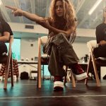 Shakira Instagram - Hard at work. Prepping for album release!