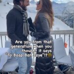 Shama Sikander Instagram - Write a “YES” in comments below! #bollywood #songs #funnymemes #oldsongs #popular #viral #jamsham #shamasikander #jamesmilliron #lifepartners #travelreel #snowmountains #throwback #merybelle #france #travelwithss