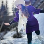 Shama Sikander Instagram - Walking in a winter wonderland ❄️ . . . #winters #Courchevel #france #shamasikander Courchevel, France