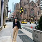 Shanaya Kapoor Instagram - NYC ‘fits 🧥👟 @pumaindia Click the link in my bio to checkout my favorite styles!😁 New York, New York