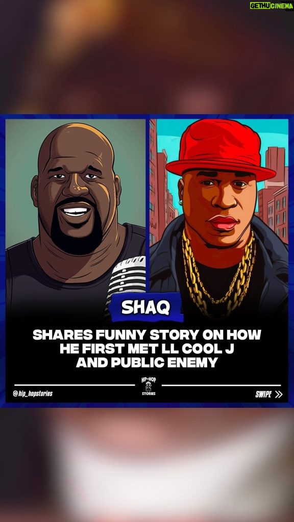 Shaquille O'Neal Instagram - HBD @Shaq 🎂🏀 #Shaq shares funny story on how he first met #LLCoolJ & #PublicEnemy and reflects about working with #Biggie, #JayZ, #Nas, #MobbDeep and #MichaelJackson 🎙️ (Via 🎥 @allhiphopcom / @chuckcreekmur) Follow 👉 @hip_hopstories Daily Animated Rap Stories 🎬 #shaquilleoneal #shaq #hiphophead #classichiphop #realhiphop #90shiphop #oldschoolhiphop #rapmusic #90shiphopjunkie #nba #nbabasketball #hiphopculture