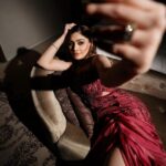 Shefali Jariwala Instagram - Beginning to look like Christmas… 🎅 🎄🌹♥️🍷🎁💃🏼 “Season to Sparkle.” Merry Christmas 🎄 🎅🎁💐🍷🧁♥️🌹💋💃 ❤️ #christmas #ootd . . . Shot by @isinghphotography Styled by @stylebytanii Outfit @adaaraofficial Jewellery @miranabymegha @affiliates_pr @makeup.yasmin @farukh.shaikh . . . #glam #chic #christmasiscoming #christmas #vibes #potd #instagood #red #love #instafashion Delhi, India