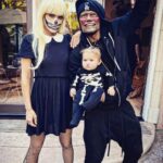 Shemar Moore Instagram - Frankie’s 1ST HALLOWEEN!!!! 🎃🤡👽👻😳😂 @jesiree ❤️
