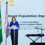 Sherine Reda Instagram – Honored to partner up for the second time with the family of @unfpaarabic to celebrate the world population day, and to speak about the constant increase of population and how it might affect our rights and choices over the years.

Been a great pleasure. Thanks for having me.