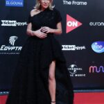 Sherine Reda Instagram - From last night’s Red Carpet of the Closing Ceremony of @elgounafilmfestivalofficial ✨ Sending love to my team and everyone 🖤 Styled by: @islam.Mitwally Dress: @gemymaalouf Bag: @dior Ring: @sha.jewelry Jewelry: @glamour.jewellery Makeup: @mayar.fouly Hair: @ahmed_mounir Photographer: @ehsan_ramdan #GFF #GFF21