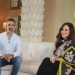 Sherry Adel Instagram - It was a pleasure @elienakhlee @dubaitv @atlantisthepalm @dubai #royalbridgesuite #insider @theinsiderar @yalla.gravity Make up : @memosalloum_salloum_ Photo by : @ramy.elshikh @dolcegabbana Atlantis, The Palm