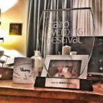 Sherry Adel Instagram - Thank u 🙏 @cairoweddingfestival @blackandwhitemag @salyjolie 😍