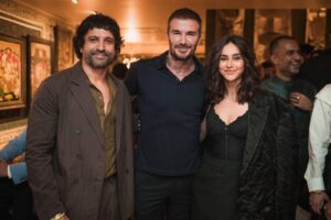 Shibani Dandekar Instagram - @davidbeckham It was an honour to meet a legend in person that was so patient, kind and warm! You were so lovely thank you! Hope to see you again real soon ❤️

Thank you to @sonamkapoor and @anandahuja who are such gracious hosts and made it such a special night for everyone. No one does it like you guys ❤️