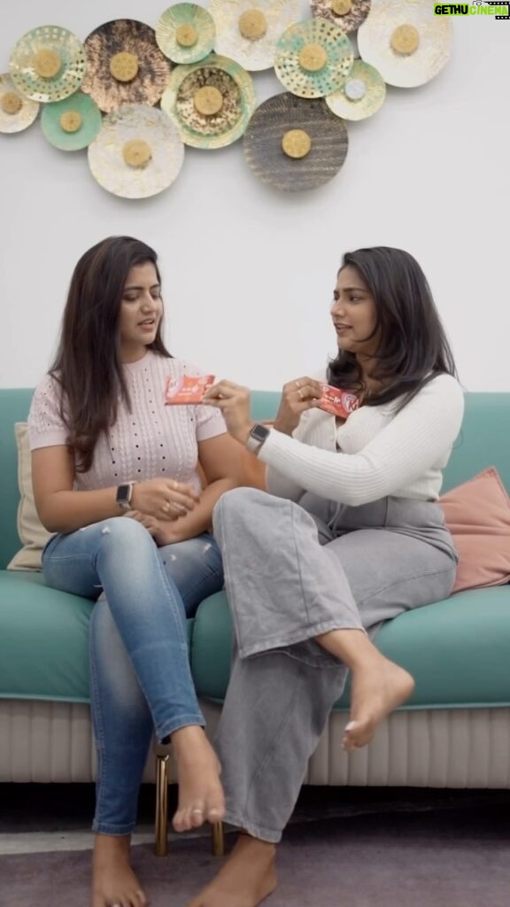 Shiva Jyothi Instagram - Evaru Kat, evaru Kit telidu. Kaani okati lekunda inkoti ayithe undalem. @kitkatindia #youmakemybreak #KitKat #Kit #Kat #ValentinesDay #Valentines #haveabreak #Collab