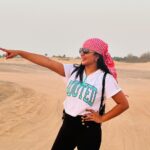 Shiva Jyothi Instagram - #desertsafaridubai❤️ . . . . . #jyothakka #shivajyothi #newpost #instagram #instagood #dubai #travel #traveldiaries #vacation