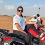 Shiva Jyothi Instagram - #desertsafaridubai ❤️ . . . . #Newpost #dubai🇦🇪 #vacation #family #trip #ganguly #shivajyothi #jyothakka