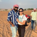 Shiva Jyothi Instagram - #desertsafaridubai ❤️ . . . . #Newpost #dubai🇦🇪 #vacation #family #trip #ganguly #shivajyothi #jyothakka