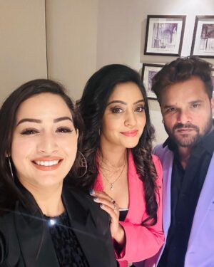Shubhi Sharma Instagram - @khesari_yadav @sapna