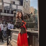 Shweta Tripathi Instagram - #Repost @reverie.india - Shweta Tripathi Sharma continues to captivate audiences with her talent and versatility, dominating screens and social media with her formidable presence and unwavering commitment to excellence, she shows no signs of slowing down. _____ Shweta is wearing Jacket @siddhantagrawallabel Dress @shopverb Earrings: @lovelate20s Footwear: @theatre.xyz _____ Photography : @abhijeetanand_ Styling : @shahriyar_Adil Styling team : @pratimajukalkar Hair & Makeup : @sofiexhmu__ #Reverieindia #Reveriefebcover #ShwetaTripathiSharma#lovelate20s #theatrexyz#HomegrownMagazine #VocalForLocal #digitalcover #heritage #charminar #hyderabad