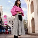 Shweta Tripathi Instagram - In the land of candy floss, be a candy boss! 🎀🎠 _____ Wearing Shirt & Skirt @lovebirds.studio Earrings: @lovelate20s Footwear: @theatre.xyz _____ Photography : @abhijeetanand_ Styling : @shahriyar_Adil Styling team : @pratimajukalkar Hair & Makeup : @sofiexhmu__ #Reverieindia #Reveriefebcover #ShwetaTripathiSharma#lovelate20s #theatrexyz#HomegrownMagazine #VocalForLocal #digitalcover #heritage #charminar #hyderabad