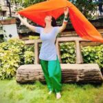 Sidhika Sharma Instagram - Wishing everyone a very happy 75th independence day..Jai hind 😃🤩🇮🇳🇮🇳🇮🇳🇮🇳🇮🇳🇮🇳🙌