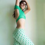 Sidhika Sharma Instagram - -green with envy 😉William Shakespeare ⚡️