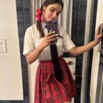 Sidhika Sharma Instagram - BTS from my first webseries PGP 🧿❤️#coming soon 😉😊🌸🔜⚡️