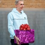 Simon Minter Instagram - Used my recent pics of me & @vikkstagram a few days ago, so here’s a present. Legend in the game and one of best mates 🙌🏻 Happy Birthday 🥳 Double tap if you know what the present actually is 😂😂 📷: @kirstylouisewells
